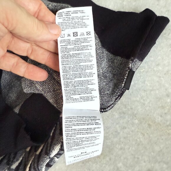 Emporio Armani 7V1MXX Geometric Print Men's crewneck sweater, Size XL - Picture 11 of 12